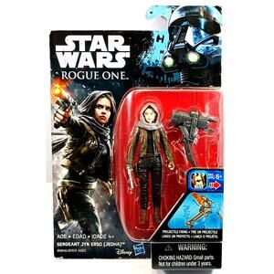 Hasbro Star Wars Rogue One SERGEANT JYN ERSO (JEDHA), New, See Pics/Descr.